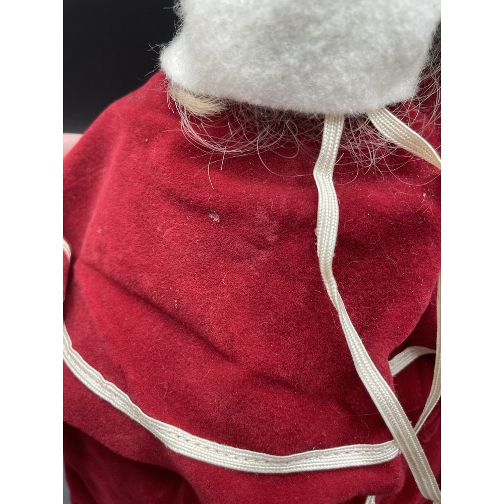 Vintage‎ Effanbee 1975 Blond Doll Red Dress Christmas Winter - Picture 7 of 7